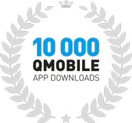 10000 Q-Mobile App Downloads